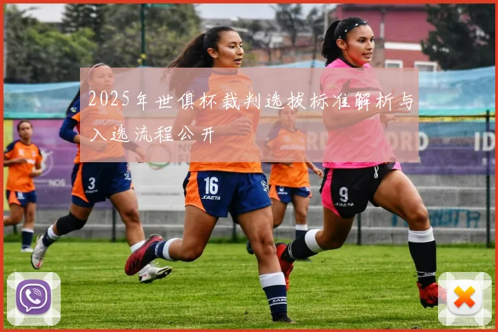 2025年世俱杯裁判选拔标准解析与入选流程公开